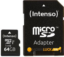   Intenso Micro SD Card Class 10 64GB SDXC