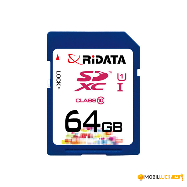  ' RiDATA SDXC 64GB Class 10 UHS-I