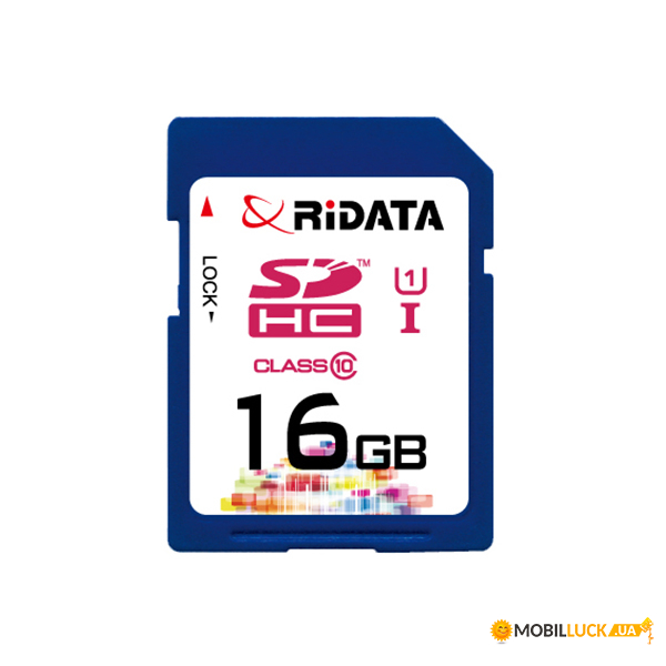   RiDATA SDHC 16GB Class 10 UHS-I                                                        