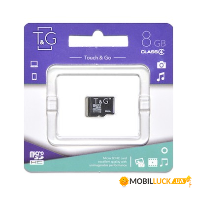  ' T&G MicroSDHC 8GB Class 4 (TG-8GBSDCL4-00)