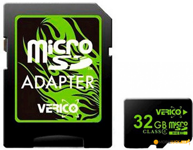   Verico microSDHC Class 4 SD adapter 32 Gb #I/S