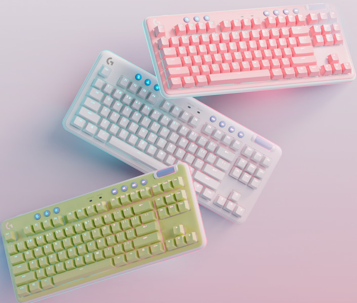  Logitech G713 Aurora Gaming GX Brown USB UA Off-White (920-010422)