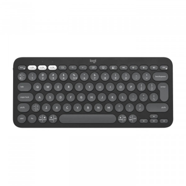  Logitech Pebble Keys 2 K380s Tonal Graphite UA (920-011851)