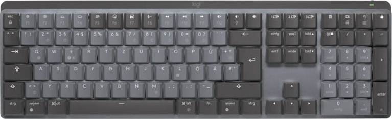  Logitech MX Mechanical Wireless Illuminated Performance Graphite Clicky (920-010759)