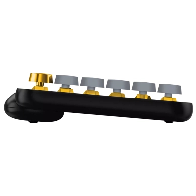  Logitech POP Keys Wireless Mechanical Keyboard UA Blast Yellow (920-010735)