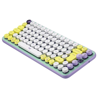  Logitech POP Keys Wireless Mechanical Keyboard UA Daydream Mint (920-010736)