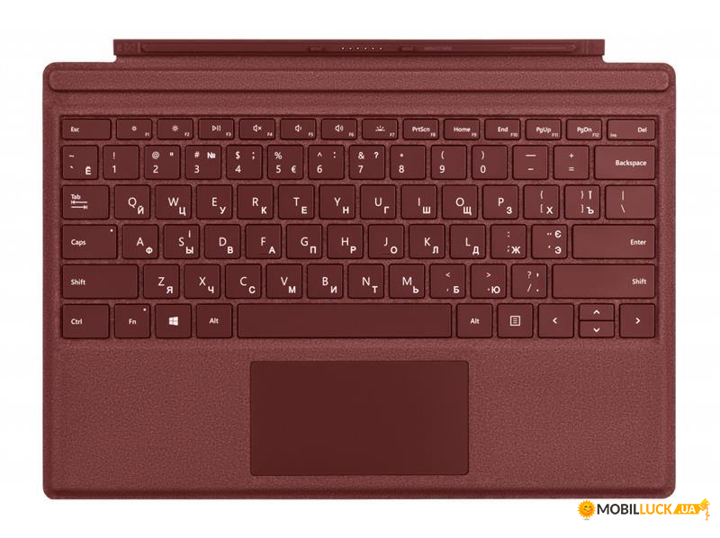  Microsoft Surface GO Type Cover Poppy Red (KCS-00090)