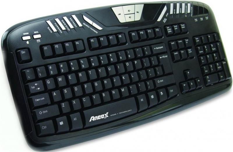  Aneex E-K958 Black USB