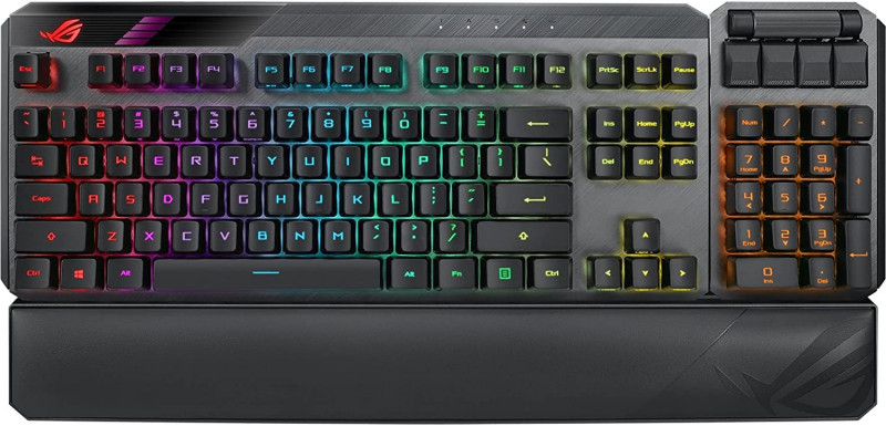  Asus ROG CLAYMORE II RD RGB 108key USB/WL EN Black (90MP01W0-BKUA01)