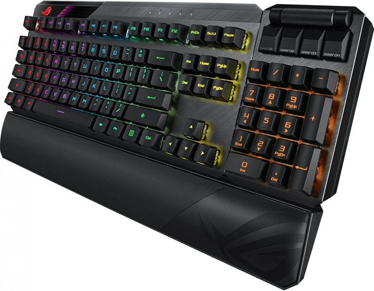 Asus ROG CLAYMORE II RD RGB 108key USB/WL EN Black (90MP01W0-BKUA01)