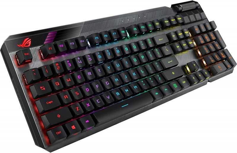  Asus ROG CLAYMORE II RD RGB 108key USB/WL EN Black (90MP01W0-BKUA01)