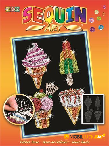    Sequin Art ORANGE Ice Creams (SA_1504)