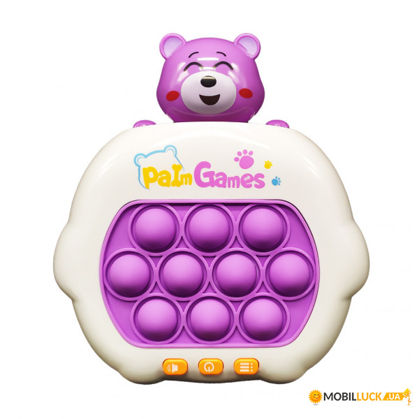    Bambi Pop It 15749K(Violet)  Quick Push Puzzle Game Fast 