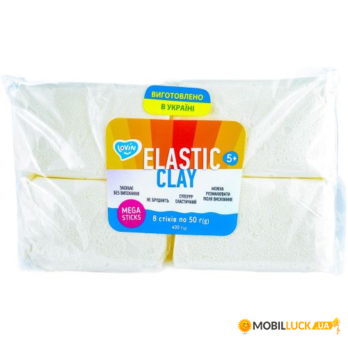       400  Elastic Clay white  Lovin (70165)