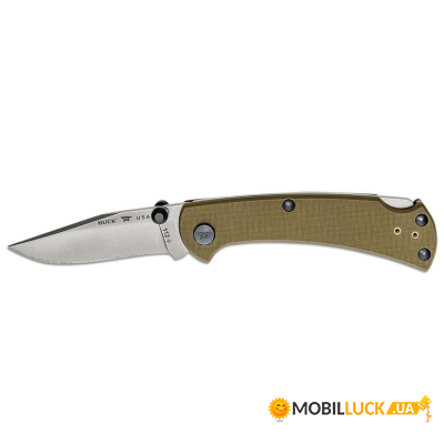  Buck 112 Slim Pro TRX Olive (112GRS3)