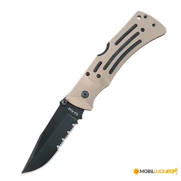  KA-BAR Desert Mule Folder Serrated