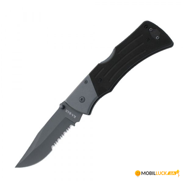  KA-BAR G10 Mule Folder Serrated