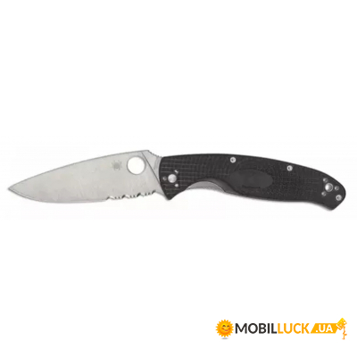  Spyderco Resilience FRN Serrated (C142PSBK)