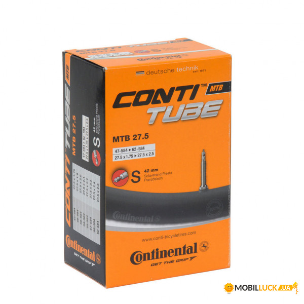  Continental MTB Tube 27.5 S42 [47-584->62-584]