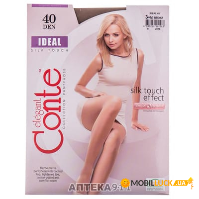   Conte Elegant IDEAL 40 den 3 Bronz