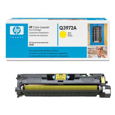   HP 123A  CLJ 2550 2000  Yellow (Q3972A)