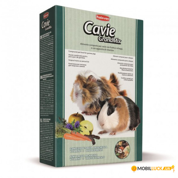     Padovan GrandMix Cavie 850  (8001254001906) (PP00190)