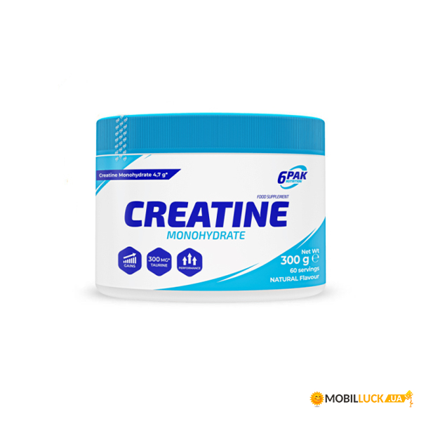  6PAK Nutrition Creatine Monohydrate 300 