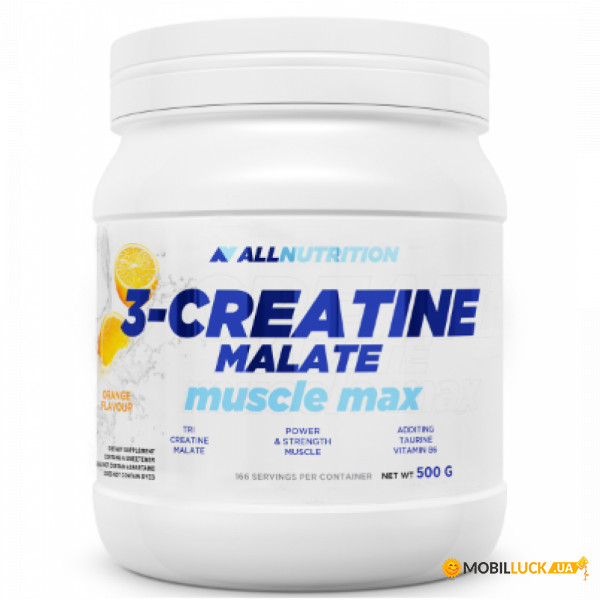  All Nutrition 3 Creatine Malate muscle max 500g Lemon