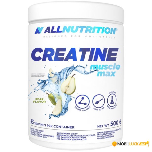  All Nutrition Creatine Muscle Max 500g Pear 100-91-6054569-20