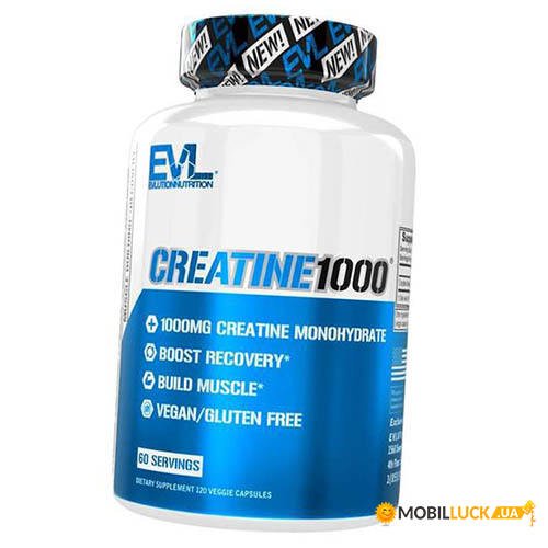  Evlution Nutrition Creatine 1000 120 (31385002)