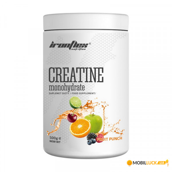  IronFlex Creatine monohydrate 500 g watermelon explosion