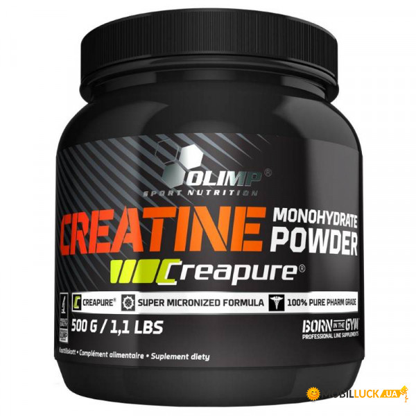  Olimp Creatine Creapure Monohydrate, 500g