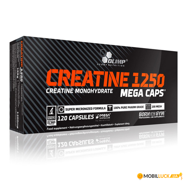  Olimp Creatine Mega Caps 1250 120 caps