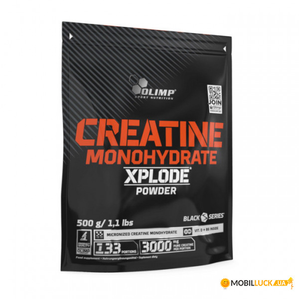  OLIMP Creatine Monohydrate Xplode 500 g lemon