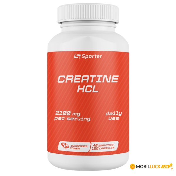  Sporter Creatine HCL 2100 120  