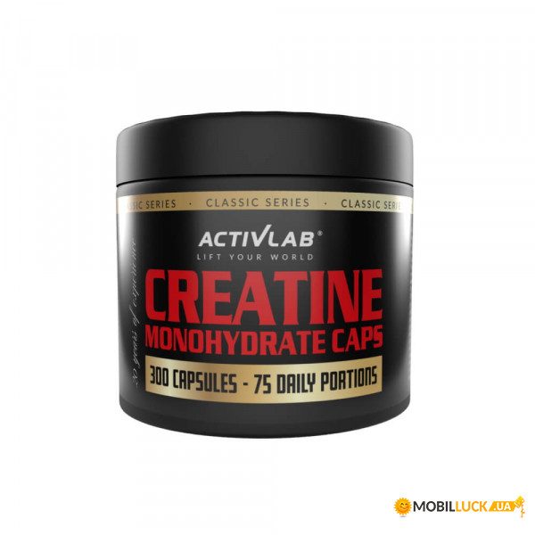  Activlab Classic Series Creatine Capsules 300 