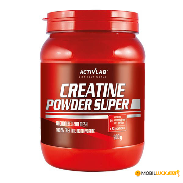  ActivLab Creatine Powder Super 500  