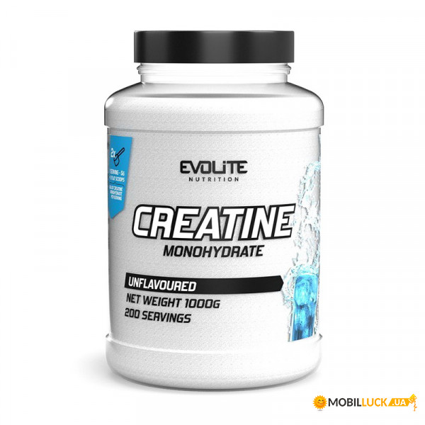  Evolite Nutrition Creatine Monohydrate 1 kg unflavoured