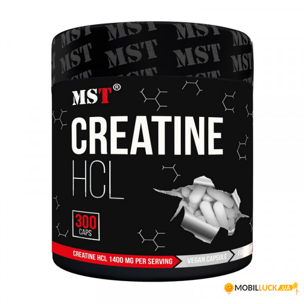  MST Creatine HCL 300 caps