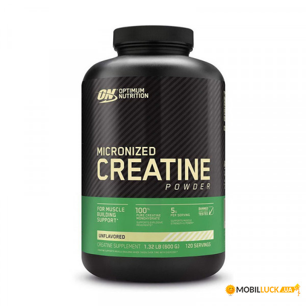  Optimum Nutrition Creatine 600 g unflavored