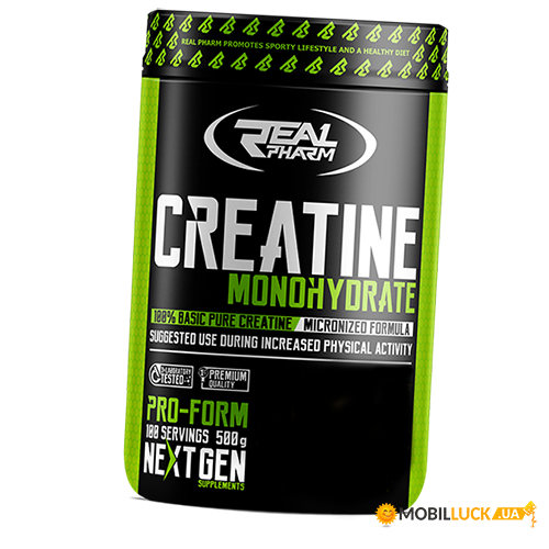  Real Pharm Creatine Monohydrate Powder 500  (31055002)