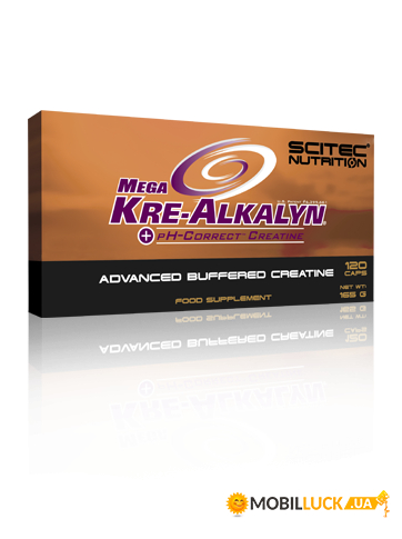 Kre Alkalyn Scitec Nutrition Mega kre-alkalyn 120 capsules