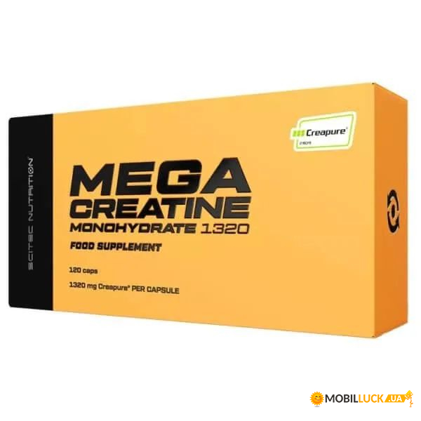  Scitec Nutrition Mega Creatine Creapure 120 