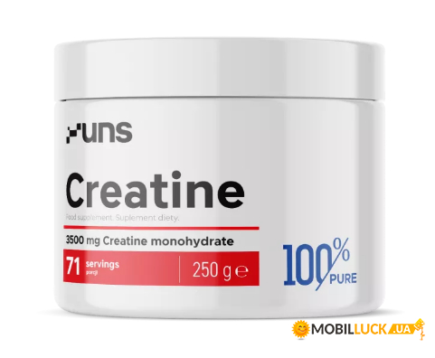  UNS Supplements Creatine 250g Pure