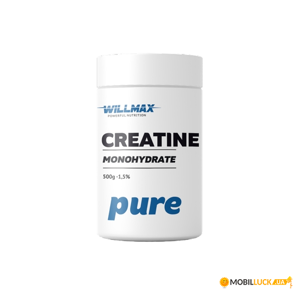  Willmax Creatine Monohydrate 500 g pure