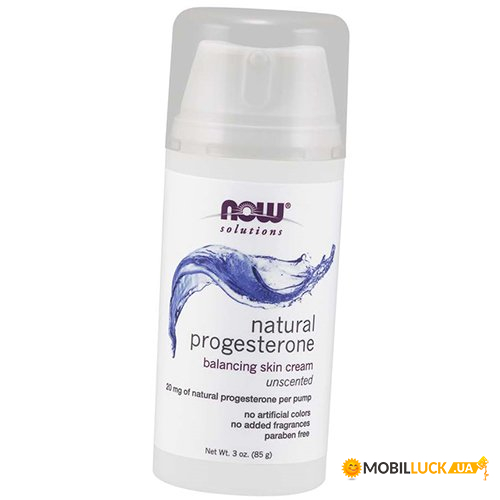  Now Foods Natural Progesterone Cream 85 (43128016)