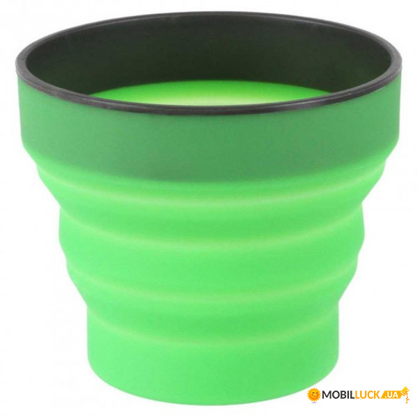  Lifeventure Silicone Ellipse Mug Graphite (1012-75730)