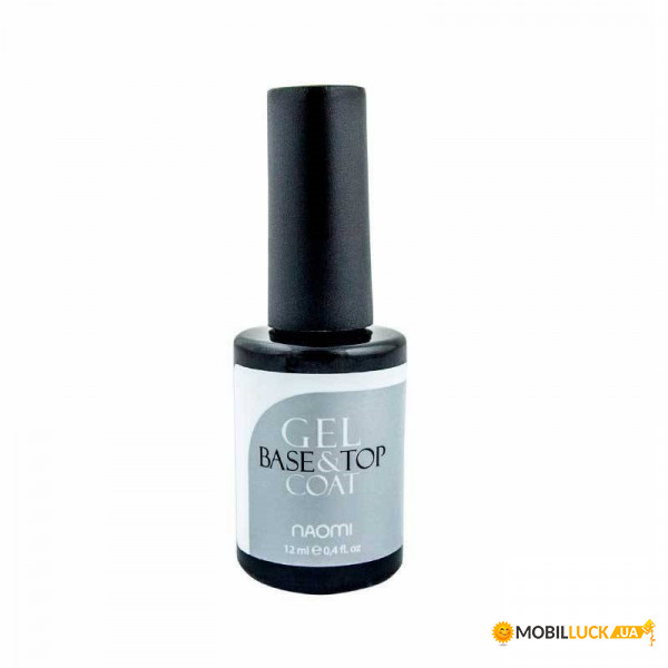      - Naomi Gel Base Top Coat 12ml