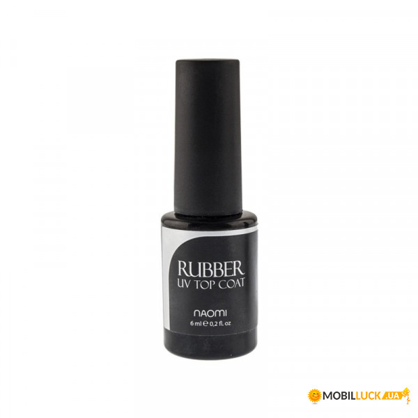     - Naomi Rubber UV Top Coat 6ml