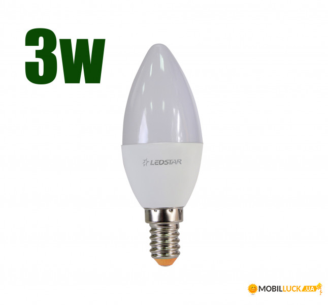   Ledstar 37-3W -E14-3000K- (LS-102895)